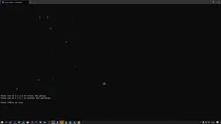 Procedural generation of ASCII cosmos