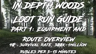 The Money Printer | In-depth Woods Loot Run Guide |Escape From Tarkov Guide | Low Risk High Survival