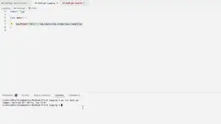 Golang  - Logging with Log Package #startup #startupbusiness #go #loggingtruck #technical