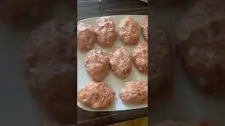 Индейка + свинина, лучшие вкуснейшие котлеты #food