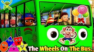 Wheels on the Bus ! Daddy finger !  Nursery Rhymes & Kids Songs