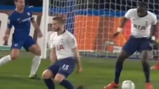 N'Golo Kanté's triple nutmeg long range goal