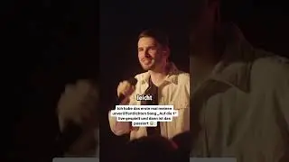 Er singt das erste mal den Song und dann passiert DAS 😱
