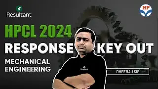 HPCL 2024 Response Key OUT | Weightage Analysis of HPCL 2024 Exam | Mechanical Engineering