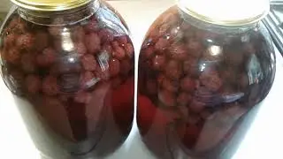 Компот из ежевики на зиму. 