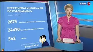 Данные о ситуации с коронавирусом в Липецкой области на 1 апреля