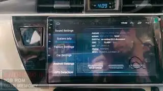 Toyota Corolla Infotainment System Model 2017-2023
