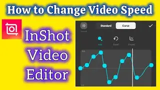how to change video speed on inShot video editor app