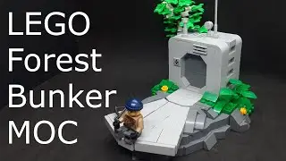 LEGO Bunker on a Cliff MOC