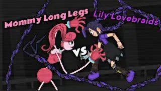 Lily Lovebraids VS Mommy long legs | DC2 Animated by Jeffanims 