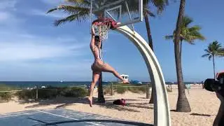 Zahra Elise   Ft  Lauderdale Beach with Willy Dade