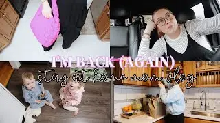 I'M BACK, Two Toddlers, Mom Shaming & Consolidating my Student Loans | Stay at home mom vlog