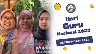 Selamat Hari Guru 2023 || Bergerak Bersama Rayakan Semangat Belajar