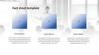 Fact Sheet PowerPoint PPT Slide
