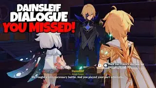 🤫 Dainsleif: Hidden Dialogue After Defeating Rerir | Genshin Impact 6.1