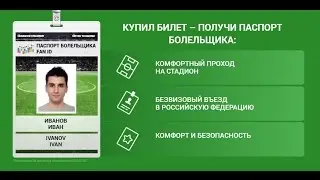 Паспорт болельщика. Fan ID. Процедура получения.
