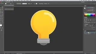 Tutorial Basico Adobe Illustrator en español- Dibujando un foco