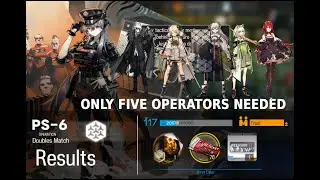 ARKNIGHTS - PINUS SYLVESTRIS PS-6 Challenge Mode with 5 OPERATOR ONLY