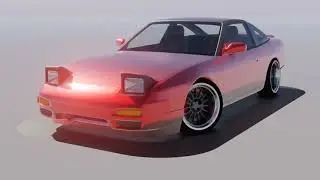 Nissan S13 - test render