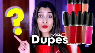 Dupes For Mac Retro Matte Liquid Lipsticks |Topped With Brandy, So Me,Dance With Me, Burnt Spice etc