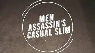 Mens Assassins Jacket Casual Slim Fit Jacket - Unboxing