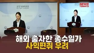 해외 출자한 총수일가…사익편취 우려 [말하는 기자들_산업_0905]