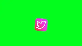Redes sociais em Green screen