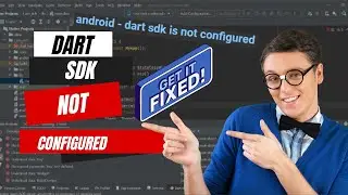 Fixing Dart SDK Not Configured Error | Setting Up Dart Path in Environment Variables | 