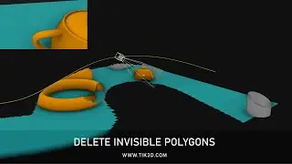 Delete Invisible Polygons