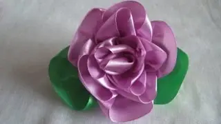 Цветы из атласных лент своими руками