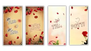 New Trending Name Art Video Editing in Alight motion drawing Animation name Art video editing Instag