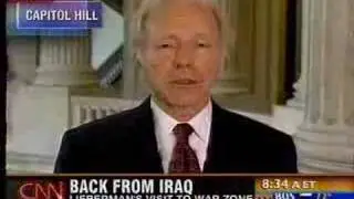 CNN Sen. Lieberman Iraq