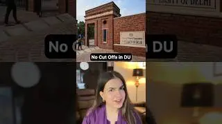 No cut offs in Delhi University Admissions 2024 😱 Very High Competition ‼️ DU Reality Check ✅