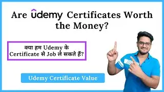 Udemy Certificate Value | Free Udemy Certificate Courses | Are Udemy Certificates Worth the Price?