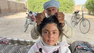 ASMR Hair Cutting And Old Barber