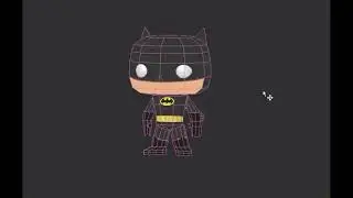 Papercraft Funko Batman Pt1
