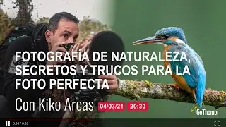 Fotografía de Naturaleza con Kiko Arcas: Secretos y trucos para la foto perfecta