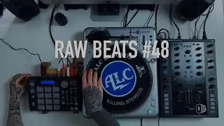 NervousCook$ - RAW Beats #48 - Making Boom Bap With Only Vinyl Samples On The Akai MPC 500