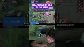 ketika jeje jadi caster kondang di final turnamen solo wkwkwk #shorts