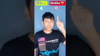 If You Get Like Or Dislikes in Real Life Part-1 