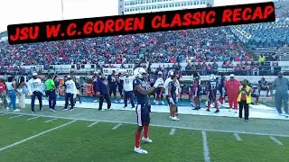 JACKSON STATE FOOTBALL W.C. Gorden Classic #football #vlog #live