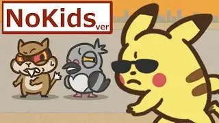 Pikachu came to invade Driftveil City(Anti-Youtube Kids setting)