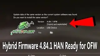 NEW PS3 EXPLOIT HFW Hybrid Firmware 4.84.1 HAN Ready ALL PS3