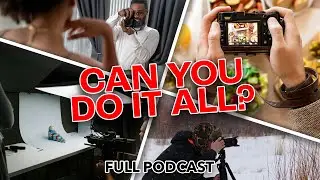 Is being a Jack of all trades, a good thing for photographers? | The Photography Bar Podcast