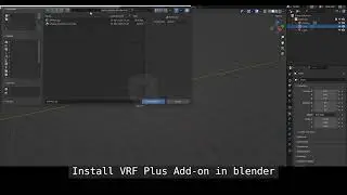 How Install VRF Plus Add-on in blender 4.x #custom vehicle rig