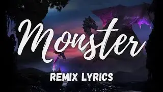 LUM!X, Gabry Ponte - Monster (Robin Schulz Remix) [Lyrics] | monster how should I feel? tiktok