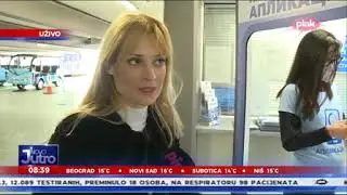 Nova verzija aplikacije, elektronskog šaltera i sajt „Parking servisa“,  TV Pink, 14.05.2021.