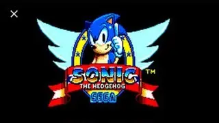 JOGANDO SONIC the hedgehog (master system)