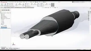 Solidworks Modelling Headphone Part1