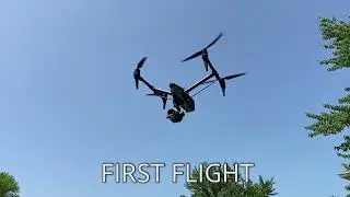DJI Inspire 3 First Flight - Day 1 of testing